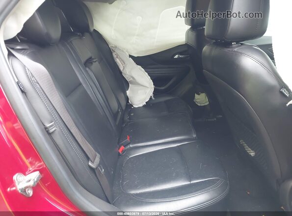 KL4CJ1SBXHB200084 2017 BUICK ENCORE Red Vista de la etiqueta del VIN