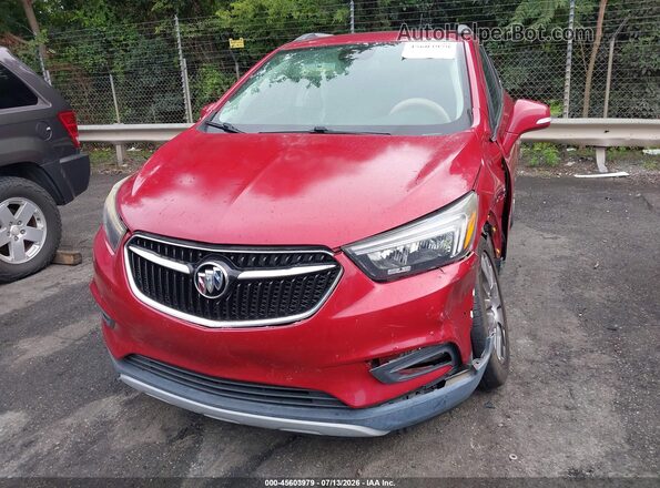 KL4CJ1SBXHB200084 2017 BUICK ENCORE Red Vista del cuadro de instrumentos