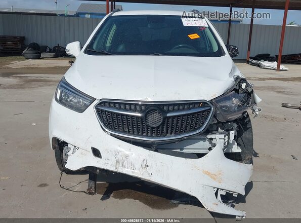 KL4CJ1SBXKB735648 2019 BUICK ENCORE White Вид щитка приладів