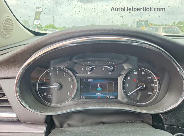 KL4CJ1SBXKB741868 2019 BUICK ENCORE Серый Вид щитка приборов