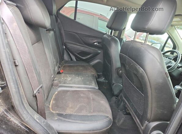 KL4CJ2SB0HB230894 2017 BUICK ENCORE Черный Вид задней части салона