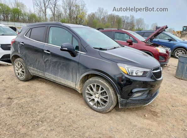KL4CJ2SB0HB230894 2017 BUICK ENCORE Черный Передняя правая четверть