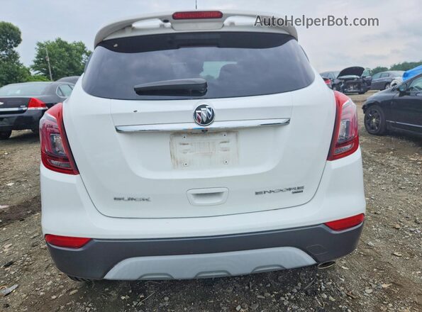 KL4CJ2SB0JB655537 2018 BUICK ENCORE White უკანა ხედი