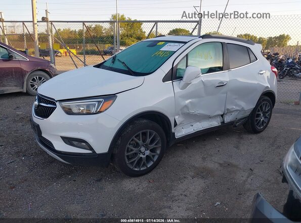 KL4CJ2SB3JB692873 2018 BUICK ENCORE White Przód lewy