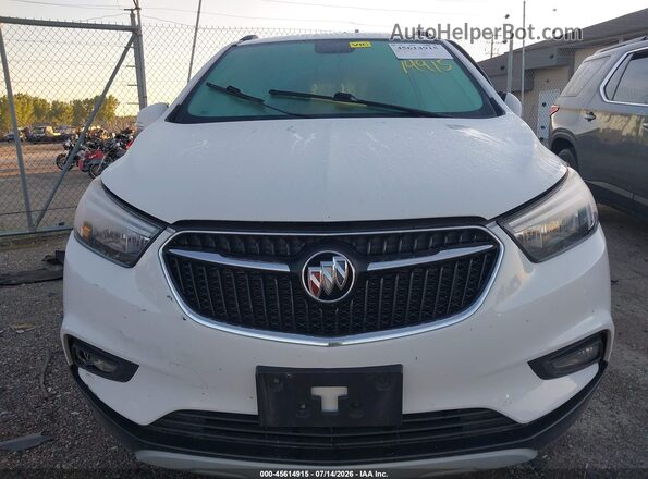 KL4CJ2SB3JB692873 2018 BUICK ENCORE White Widok zestawu wskaźników