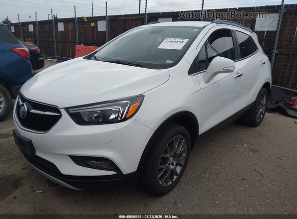 KL4CJ2SB3KB904737 2019 BUICK ENCORE White Przód lewy