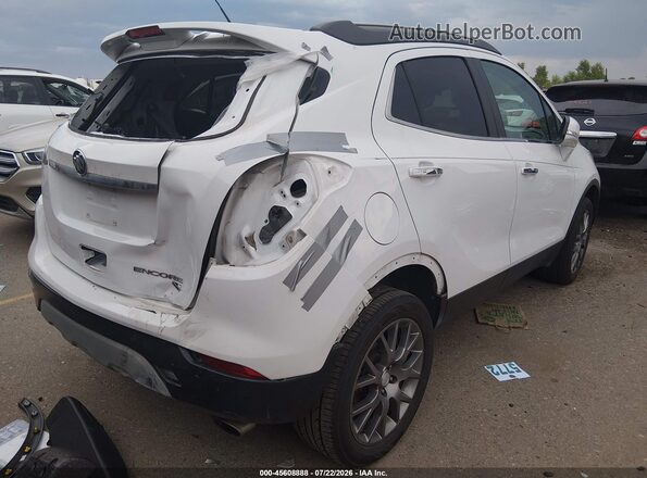 KL4CJ2SB3KB904737 2019 BUICK ENCORE White Tył prawy
