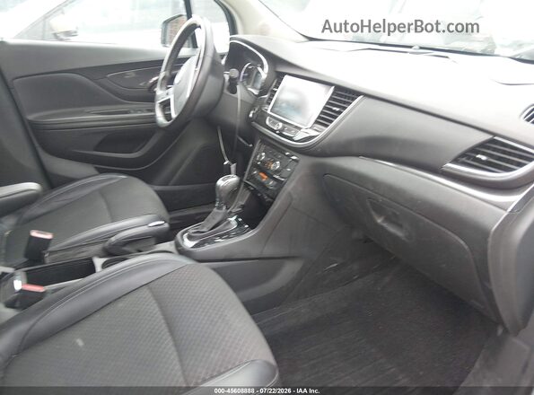 KL4CJ2SB3KB904737 2019 BUICK ENCORE White Widok wnętrza z przodu