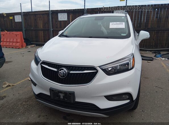KL4CJ2SB3KB904737 2019 BUICK ENCORE White Widok wnętrza z tyłu