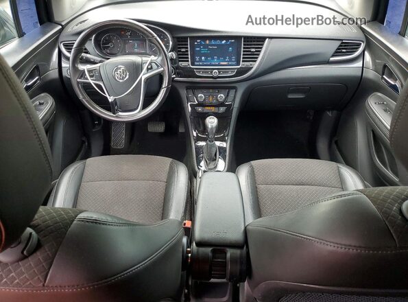 KL4CJ2SB4JB584939 2018 BUICK ENCORE Серый Вид панели приборов
