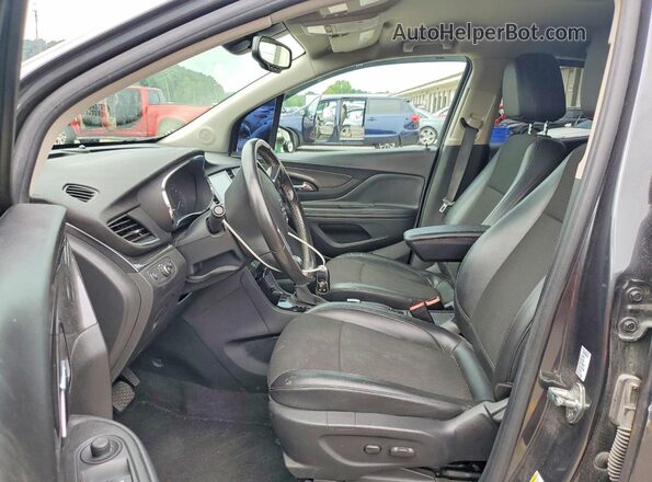 KL4CJ2SB4JB584939 2018 BUICK ENCORE Серый Вид салона спереди