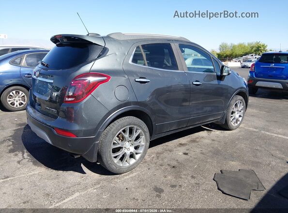 KL4CJ2SB4JB610293 2018 BUICK ENCORE Silver Задня права чверть