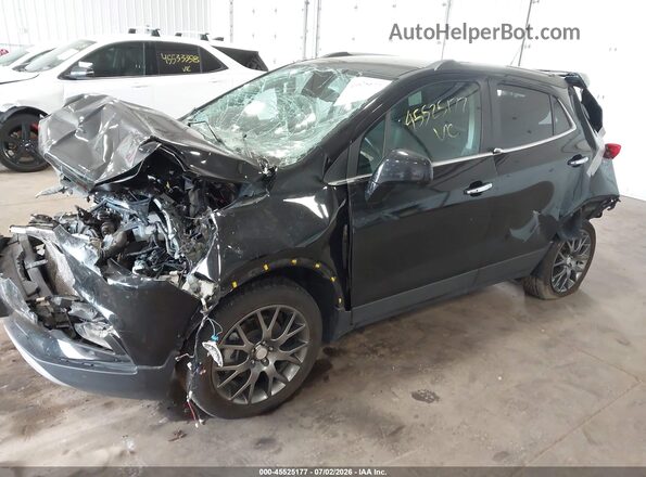 KL4CJ2SB4LB009646 2020 BUICK ENCORE Черный Передняя левая четверть