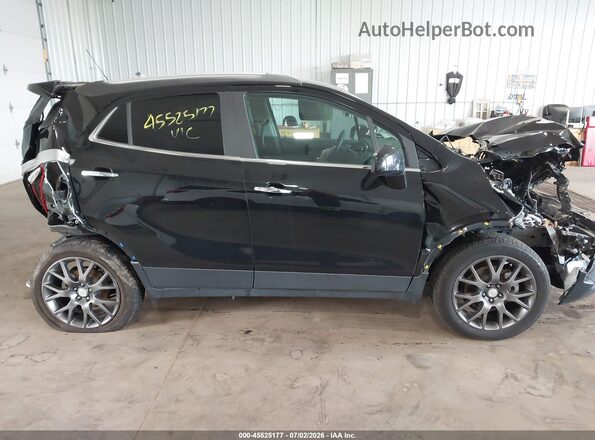 KL4CJ2SB4LB009646 2020 BUICK ENCORE Черный Вид задней части салона