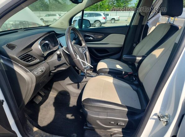 KL4CJ2SB5KB768353 2019 BUICK ENCORE White Вид салону спереду