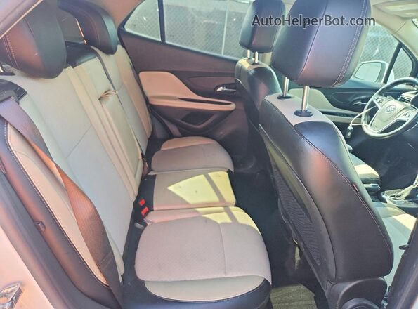 KL4CJ2SB5KB768353 2019 BUICK ENCORE White Вид задніх сидінь