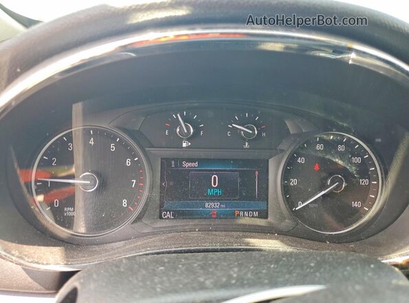 KL4CJ2SB5KB772936 2019 BUICK ENCORE Gray Widok zestawu wskaźników