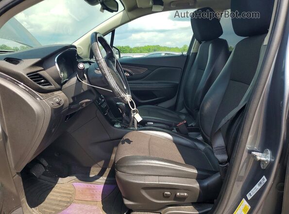 KL4CJ2SB5KB772936 2019 BUICK ENCORE Gray Widok wnętrza z przodu