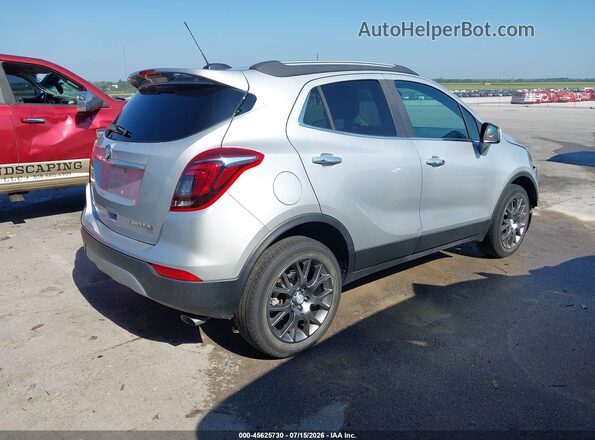 KL4CJ2SB6LB014301 2020 BUICK ENCORE Silver Rear right