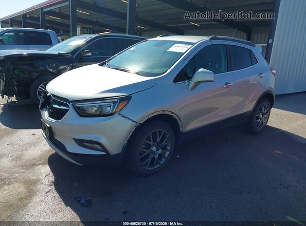 KL4CJ2SB6LB014301 2020 BUICK ENCORE Silver Front left