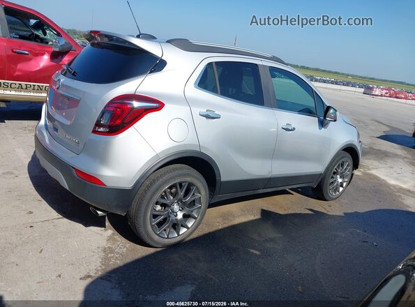 KL4CJ2SB6LB014301 2020 BUICK ENCORE Silver Rear interior view