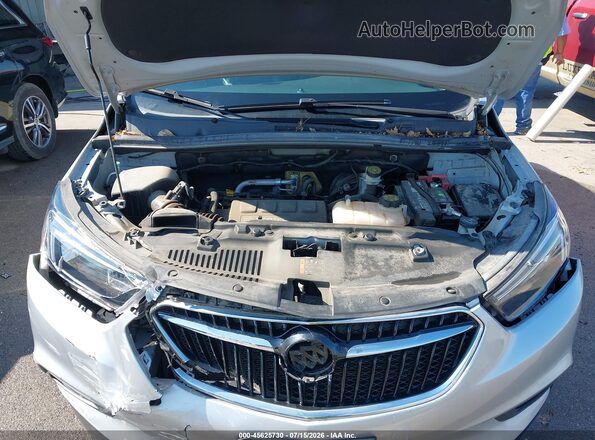 KL4CJ2SB6LB014301 2020 BUICK ENCORE Silver Rear view
