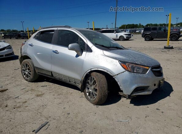 KL4CJ2SB8HB205046 2017 BUICK ENCORE Серебряный Передняя правая четверть