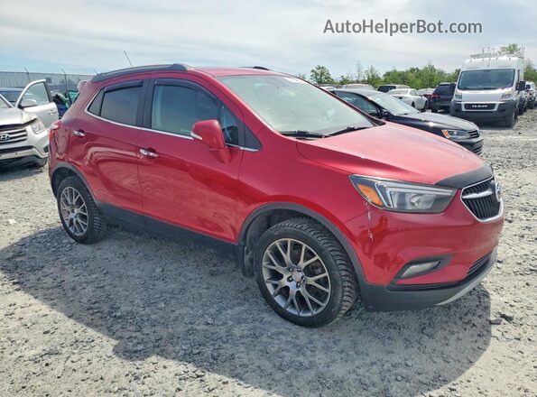 KL4CJ2SB8JB598665 2018 BUICK ENCORE Red უკანა მარჯვენა