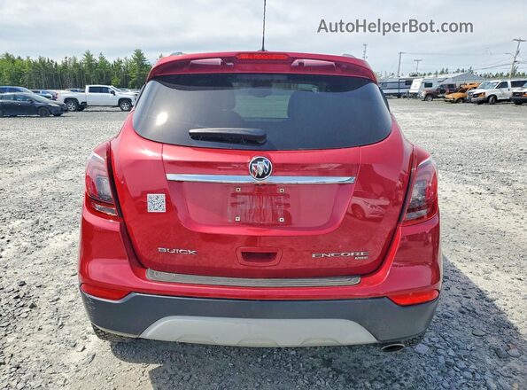 KL4CJ2SB8JB598665 2018 BUICK ENCORE Red წინა ხედი