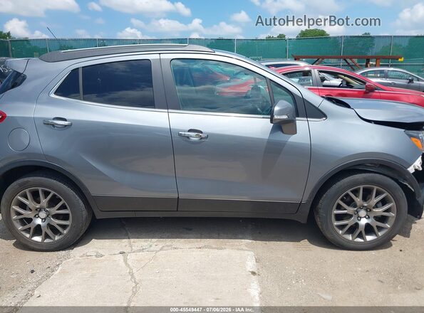 KL4CJ2SB9KB830451 2019 BUICK ENCORE Gray Вид задньої частини салону