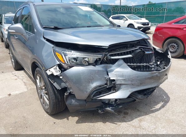 KL4CJ2SB9KB830451 2019 BUICK ENCORE Gray Вид спереду