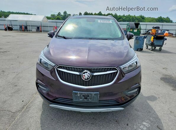 KL4CJ2SBXHB259531 2017 BUICK ENCORE Burgundy Вид спереду