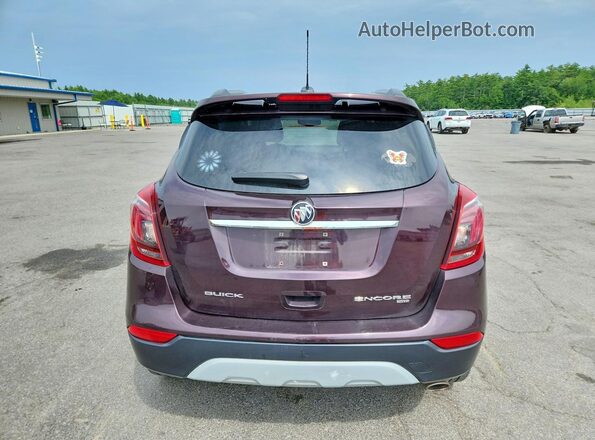 KL4CJ2SBXHB259531 2017 BUICK ENCORE Burgundy Вид ззаду