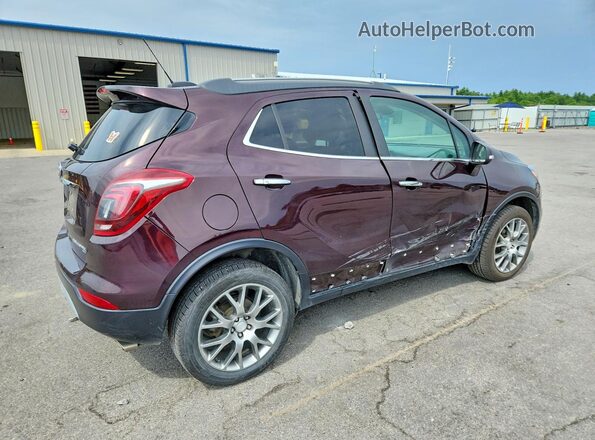 KL4CJ2SBXHB259531 2017 BUICK ENCORE Burgundy Задня права чверть