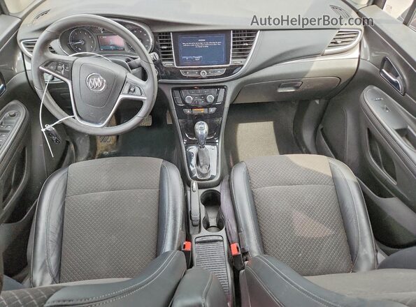KL4CJ2SBXHB259531 2017 BUICK ENCORE Burgundy Вид панелі приладів