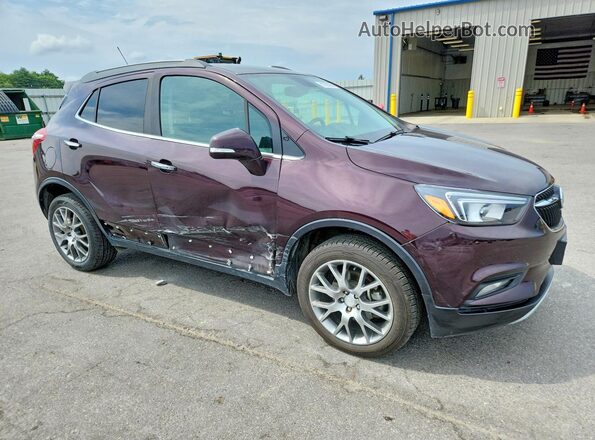 KL4CJ2SBXHB259531 2017 BUICK ENCORE Burgundy Передня права чверть