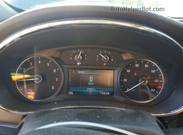 KL4CJ2SBXKB803422 2019 BUICK ENCORE Gray ხელსაწყოთა პანელის ხედი
