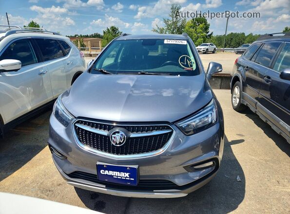 KL4CJ2SBXKB803422 2019 BUICK ENCORE Gray წინა ხედი