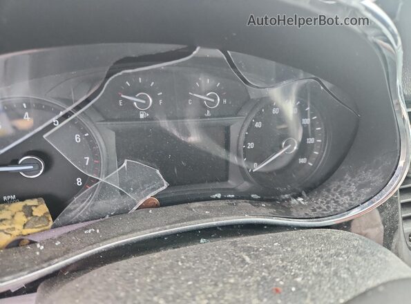 KL4CJ3SB0HB079481 2017 BUICK ENCORE Blue Vista del cuadro de instrumentos