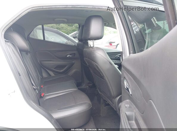 KL4CJ3SB9JB549237 2018 BUICK ENCORE White VIN კოდის სტიკერის ხედი