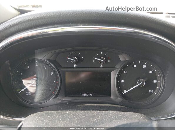 KL4CJASB0HB102164 2017 BUICK ENCORE Silver უკანა სავარძლების ხედი