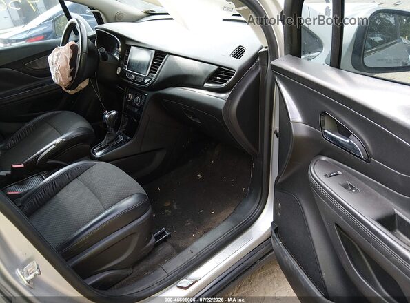 KL4CJASB0HB102164 2017 BUICK ENCORE Silver წინა სალონის ხედი