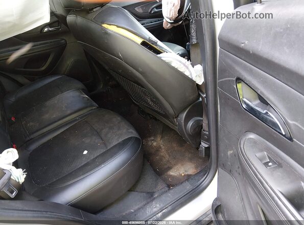 KL4CJASB0HB102164 2017 BUICK ENCORE Silver VIN კოდის სტიკერის ხედი