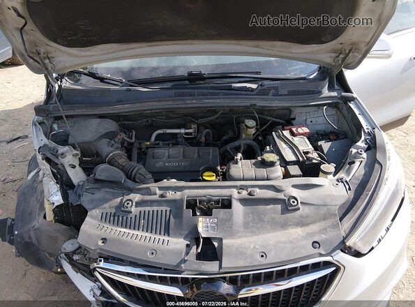 KL4CJASB0HB102164 2017 BUICK ENCORE Silver უკანა ხედი