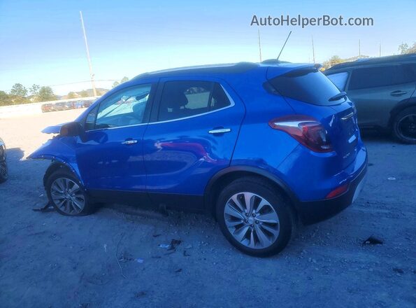 KL4CJASB0HB166477 2017 BUICK ENCORE Blue Rear left
