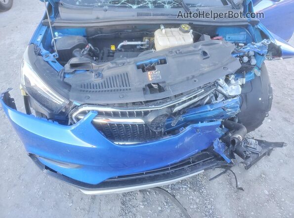 KL4CJASB0HB166477 2017 BUICK ENCORE Blue Engine compartment view