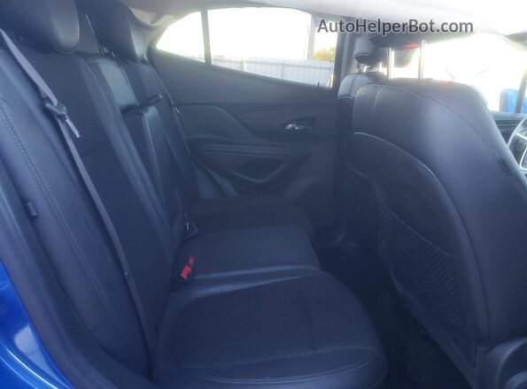 KL4CJASB0HB166477 2017 BUICK ENCORE Blue Rear interior view