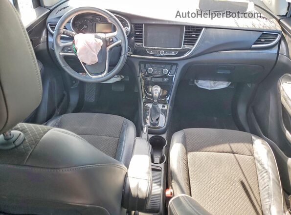 KL4CJASB0HB166477 2017 BUICK ENCORE Blue Dashboard view