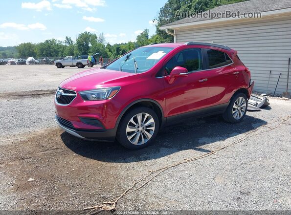 KL4CJASB0HB179634 2017 BUICK ENCORE Red Przód lewy