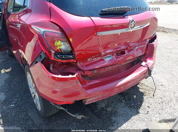 KL4CJASB0HB179634 2017 BUICK ENCORE Red Widok z przodu